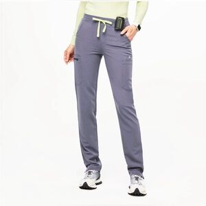 Figs - High Waisted Yola Skinny Scrub Pants